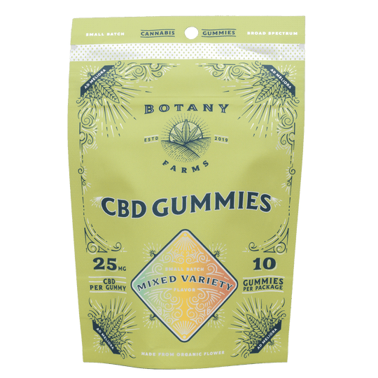 Botany Farms CBD Gummies 250mg - Smokeless - Vape THC CBD
