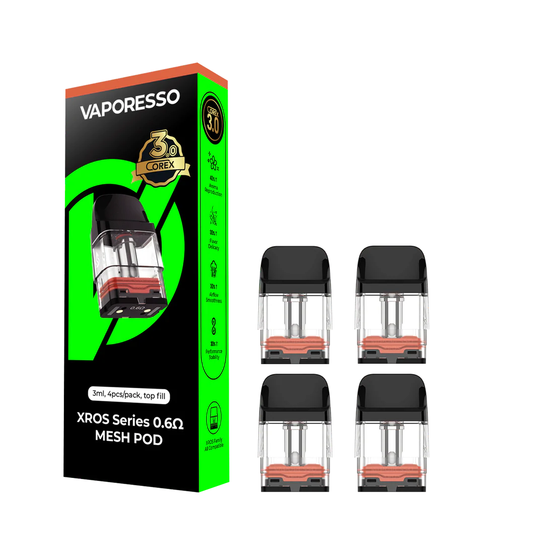 voopoo drag carbon fiber Vaporesso XROS Series Corex 3ml Pods – Smokeless