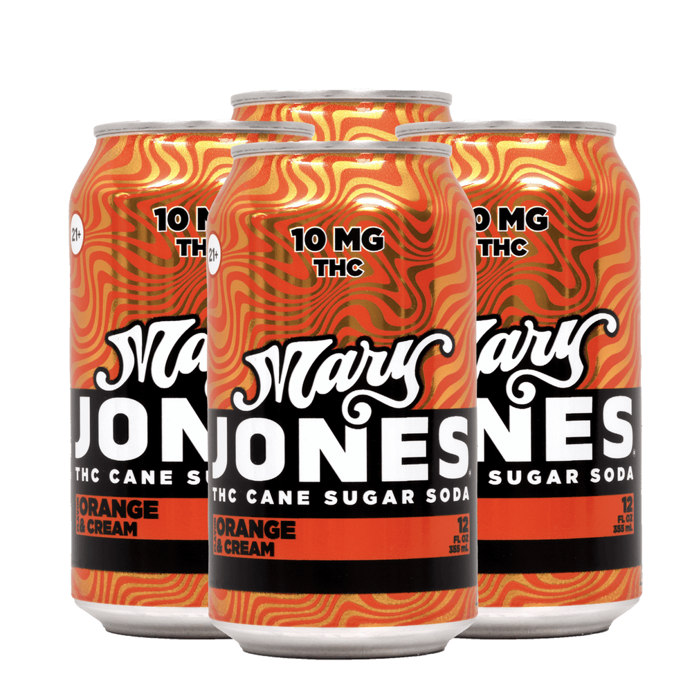 Mary Jones THC Sodas 10mg - Smokeless - Vape THC CBD