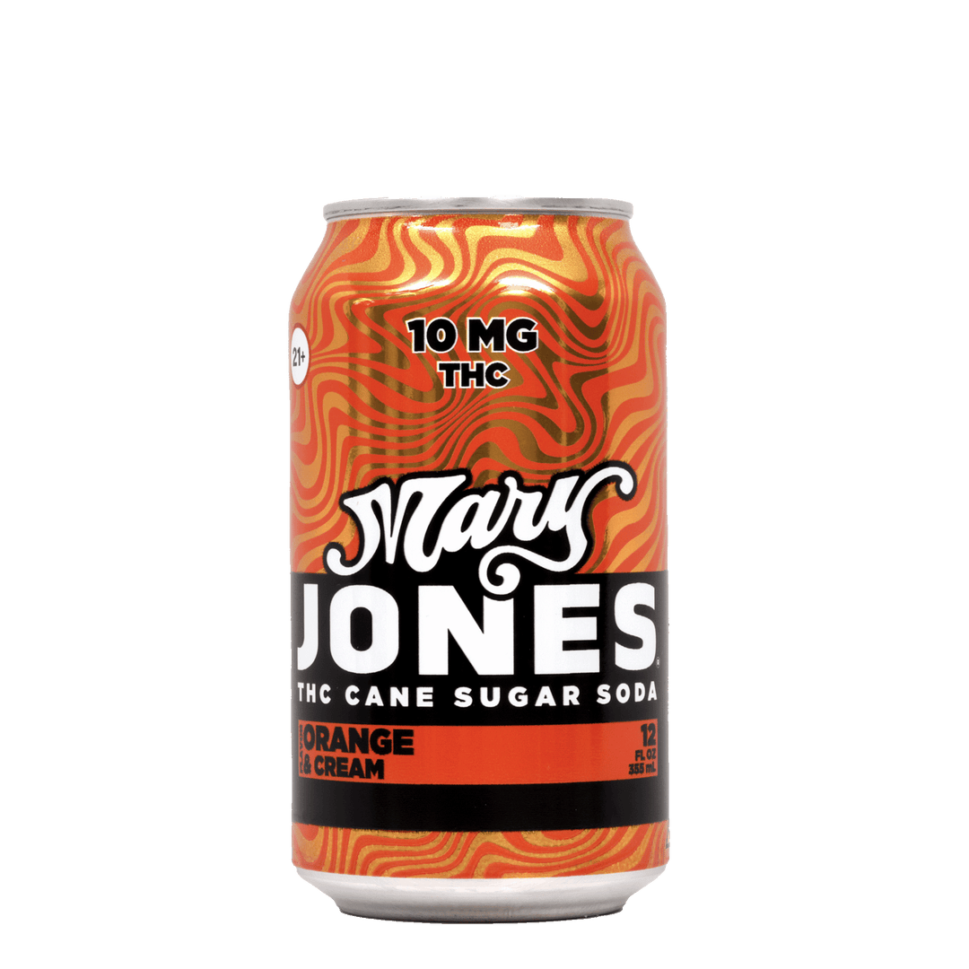 Mary Jones THC Sodas 10mg - Smokeless - Vape THC CBD