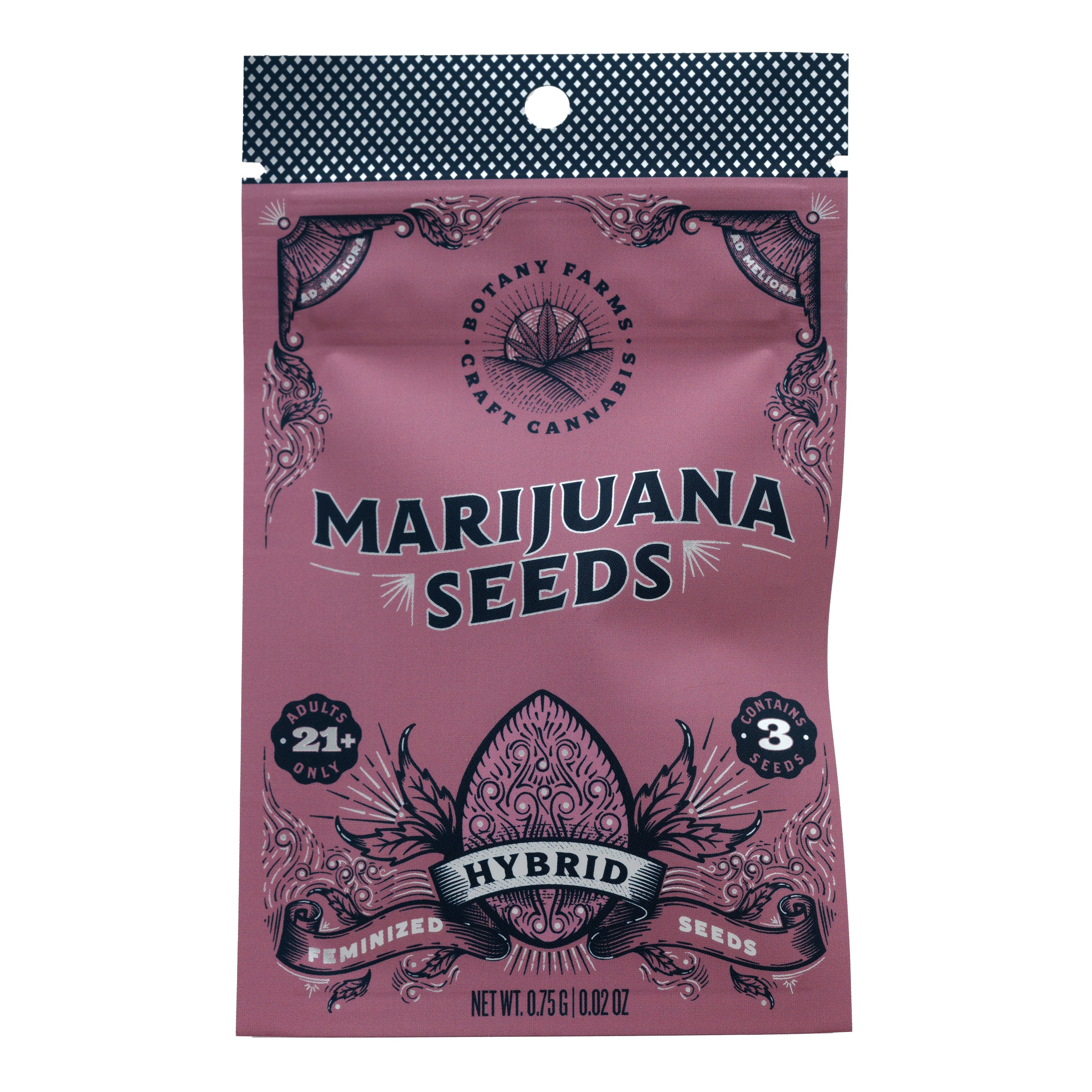 Botany Farms Feminized Seeds Gelato Hybrid 3Pack Smokeless