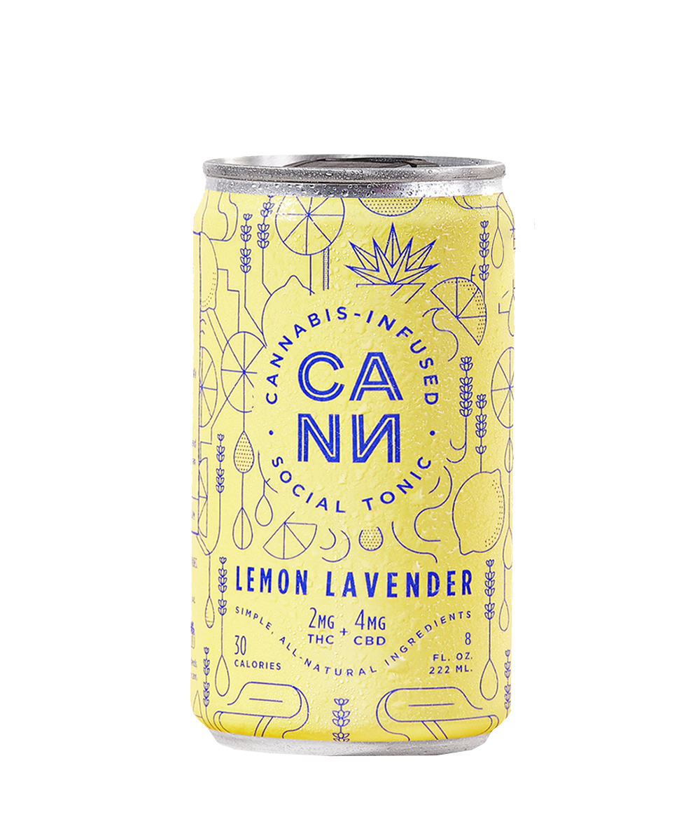 Cann Social Tonic Lemon Lavender 2mg - Smokeless - Vape and CBD