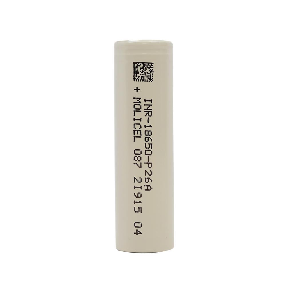 Molicel P26A 18650 Battery Smokeless - Vape THC CBD Molicel P26A 18650 Battery Smokeless - Vape THC CBD