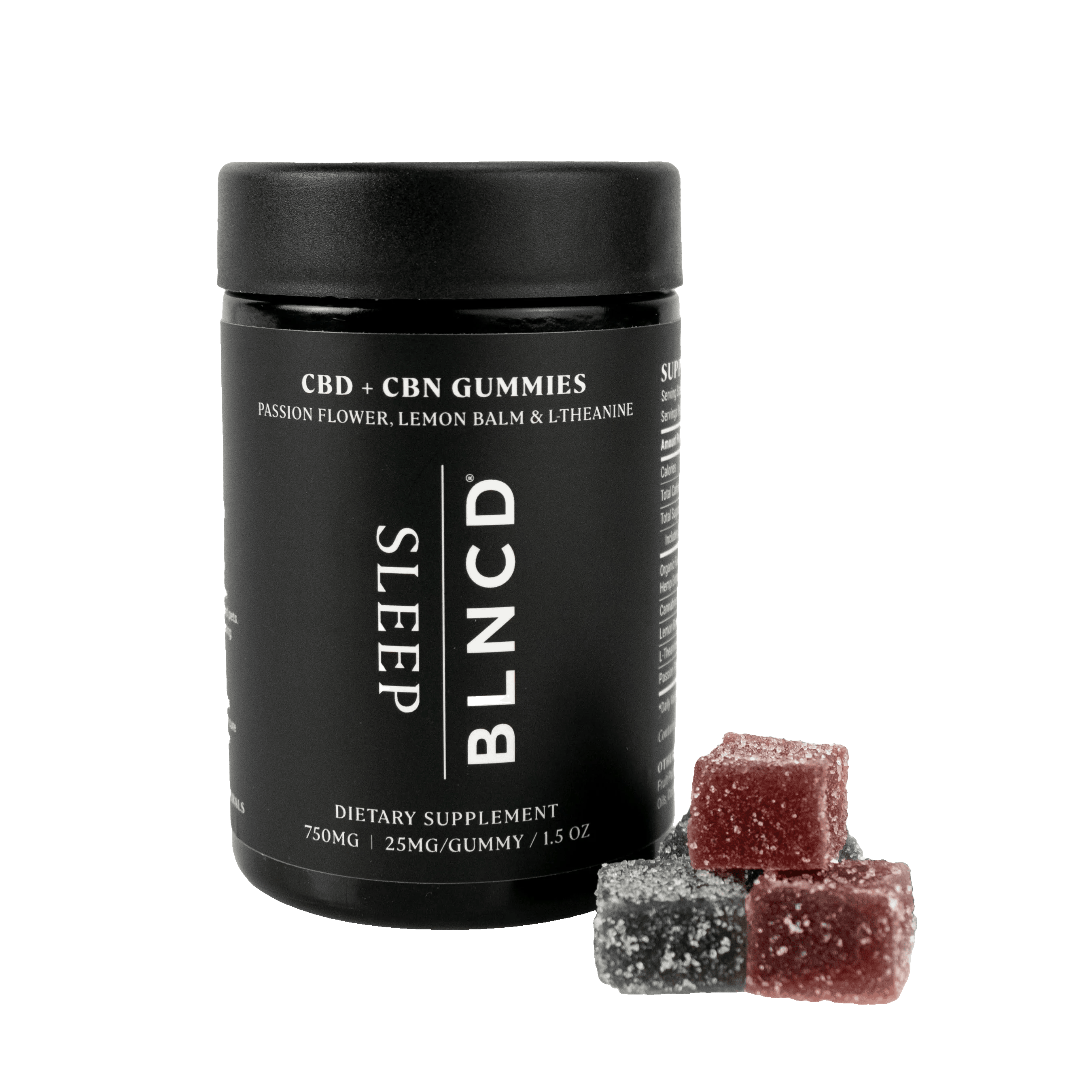 BLNCD - CBD + CBN Sleep Gummies 30ct 750mg - Smokeless - Vape and CBD