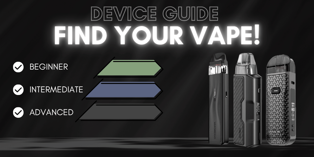 A Guide to Our Pod-Based Vapes!