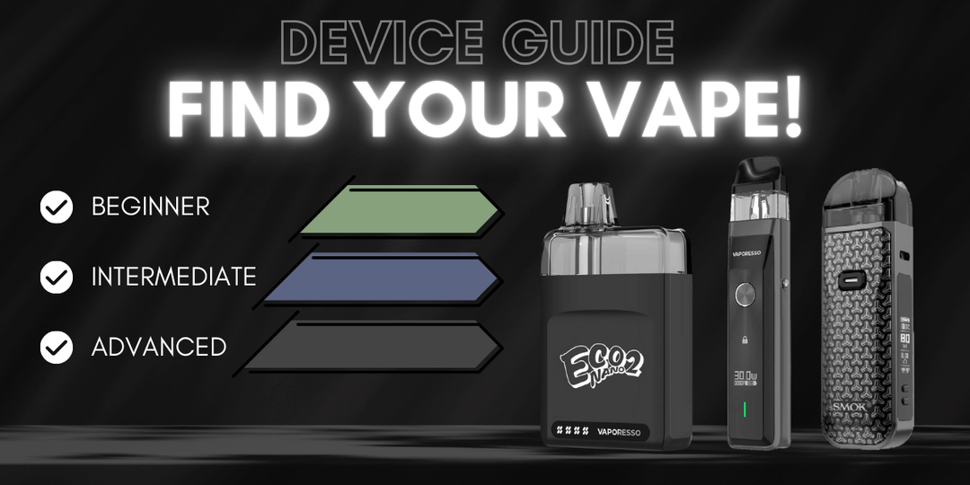 A Guide to Our Pod-Based Vapes!
