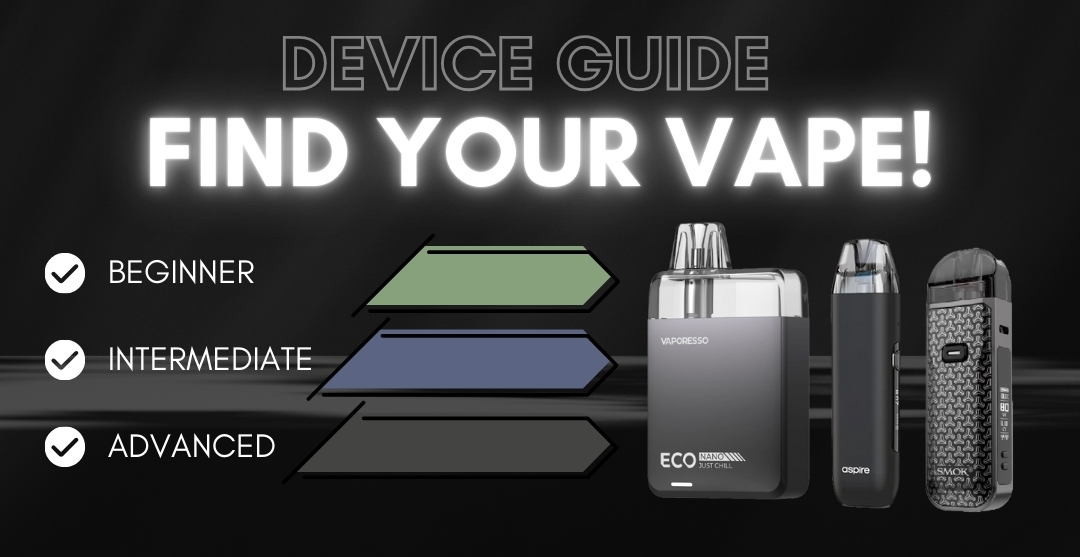 A Guide to Our Pod-Based Vapes!