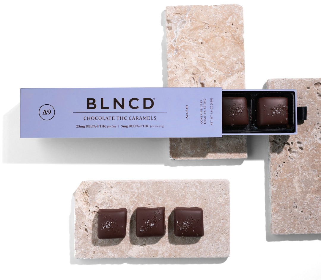 BLNCD - Chocolate THC Caramels 5mg/25mg - Smokeless - Vape and CBD
