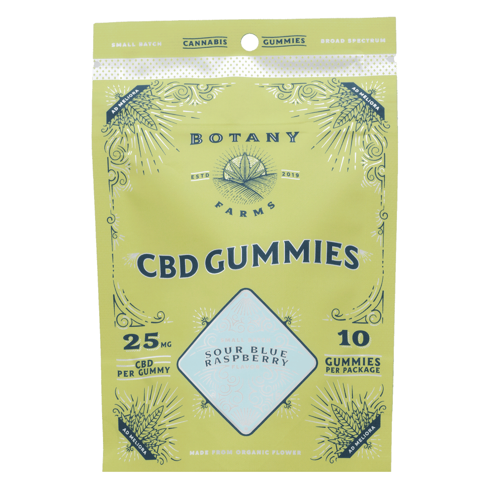 Botany Farms CBD Gummies 250mg - Smokeless - Vape THC CBD