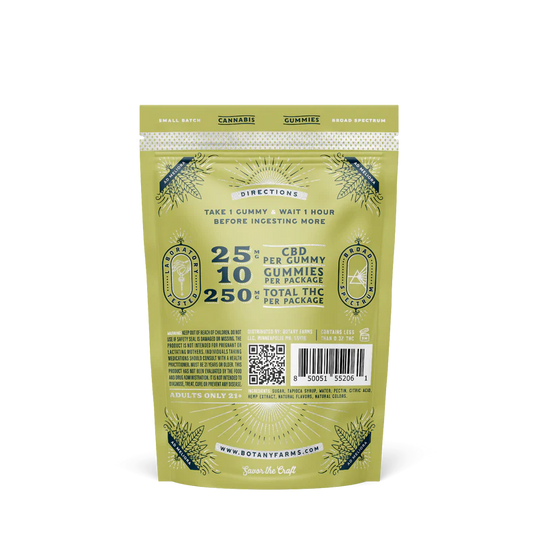 Botany Farms CBD Gummies 250mg - Smokeless - Vape THC CBD