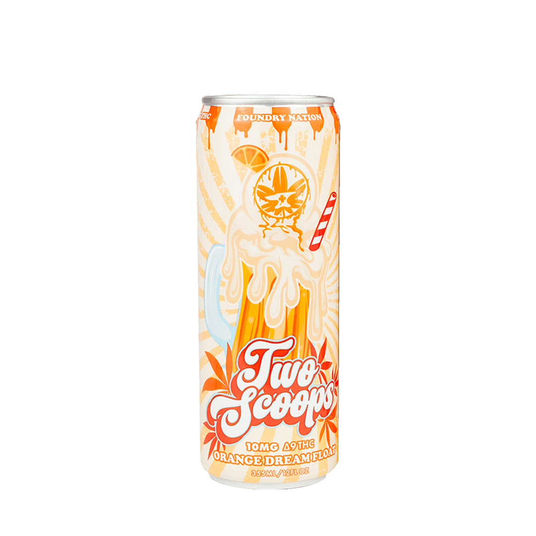Foundry - Delta 9 Two Scoops - Orange Dream Float 10mg - Smokeless - Vape THC CBD