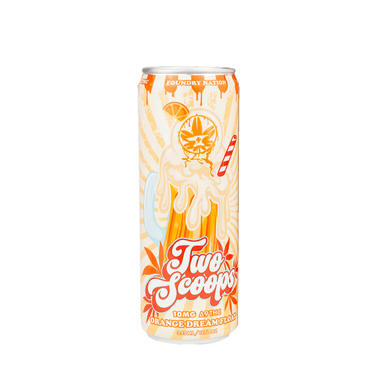 Foundry - Delta 9 Two Scoops - Orange Dream Float 10mg - Smokeless - Vape THC CBD