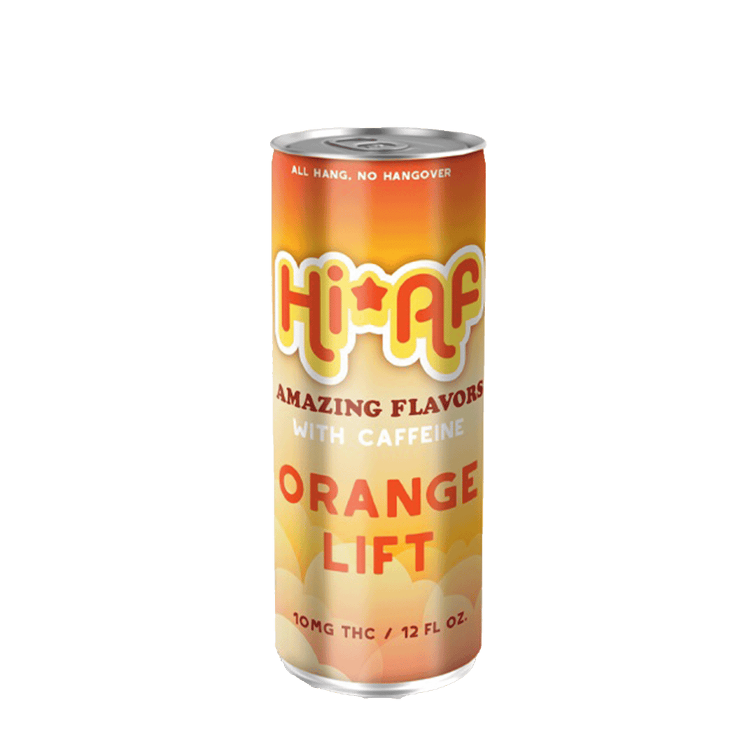 Hi*AF THC Sodas 10mg - Smokeless - Vape THC CBD