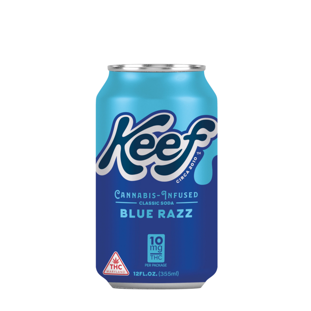 Keef THC Sodas 10mg - Smokeless - Vape THC CBD