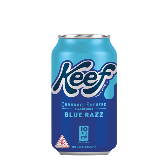 Keef THC Sodas 10mg - Smokeless - Vape THC CBD