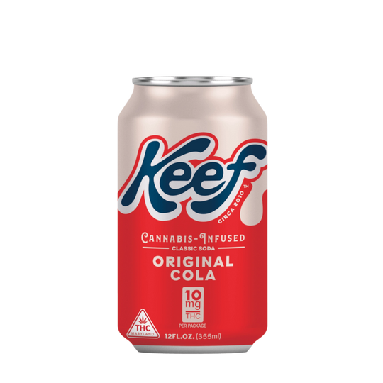 Keef THC Sodas 10mg - Smokeless - Vape THC CBD