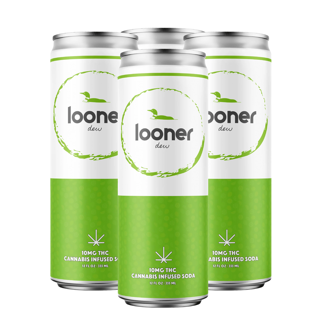 Looner Delta 9 Soda - Dew 10mg - Smokeless - Vape THC CBD