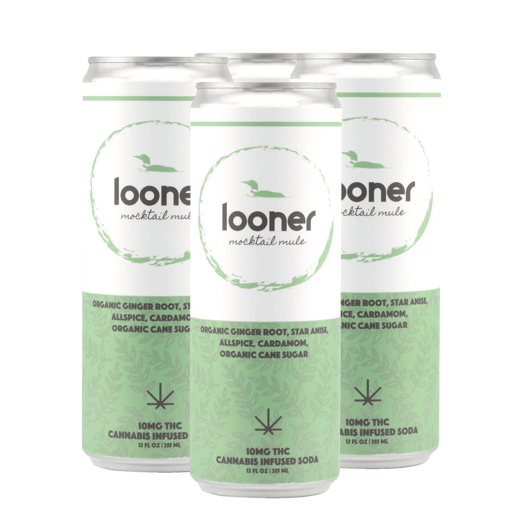 Looner Delta 9 Soda - Mocktail Mule 10mg - Smokeless - Vape THC CBD
