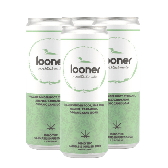 Looner Delta 9 Soda - Mocktail Mule 10mg - Smokeless - Vape THC CBD