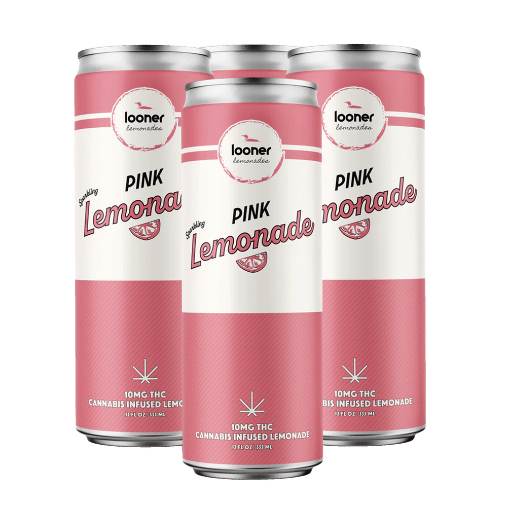 Looner Delta 9 Soda - Pink Lemonade 10mg