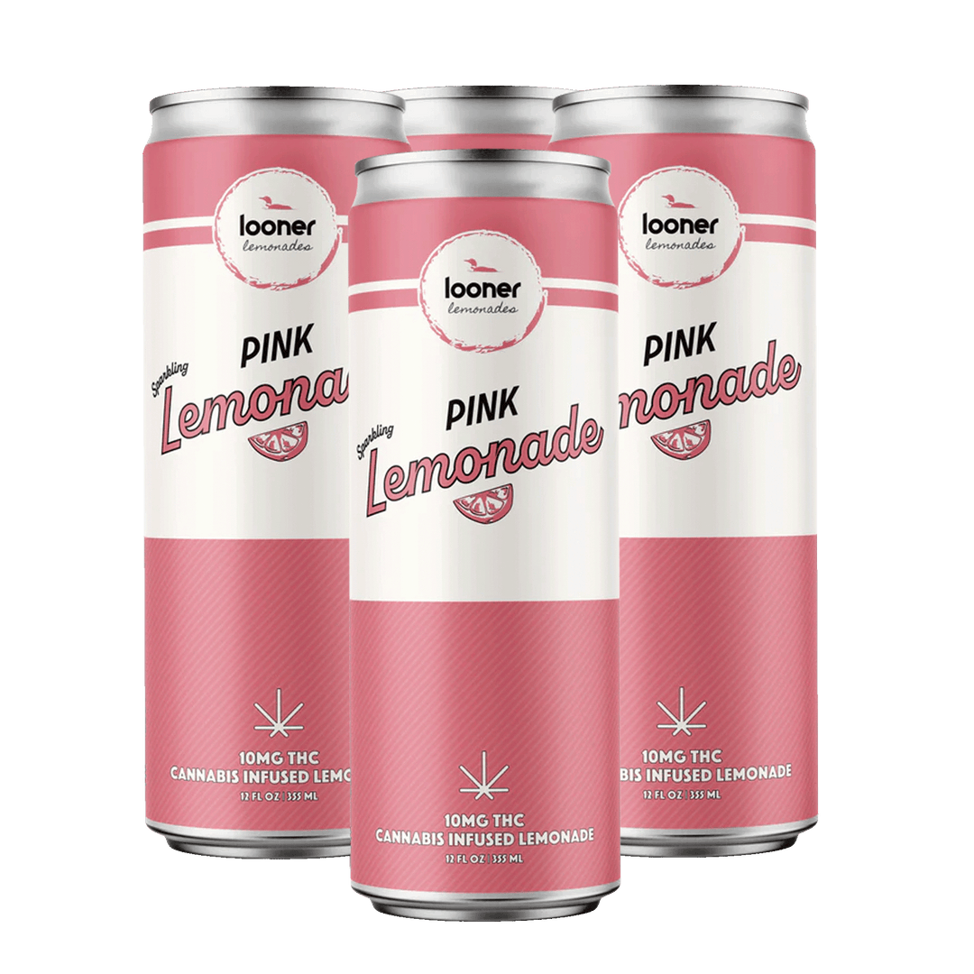 Looner Delta 9 Soda - Pink Lemonade 10mg