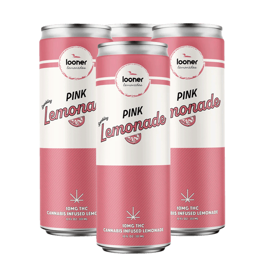Looner Delta 9 Soda - Pink Lemonade 10mg