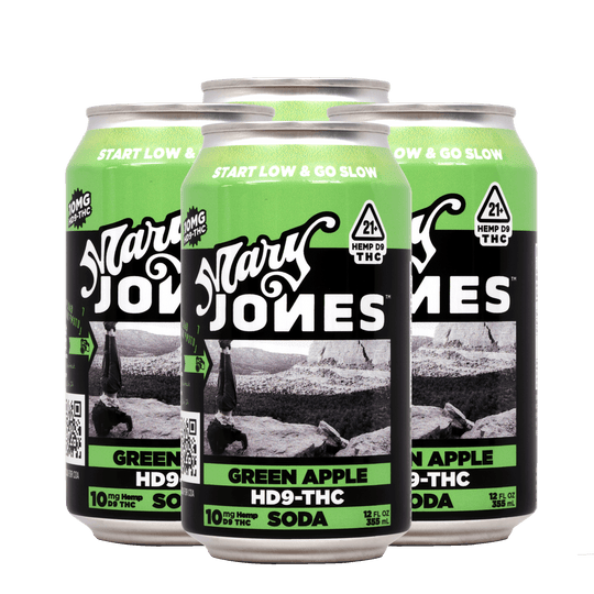 Mary Jones THC Sodas 10mg - Smokeless - Vape THC CBD