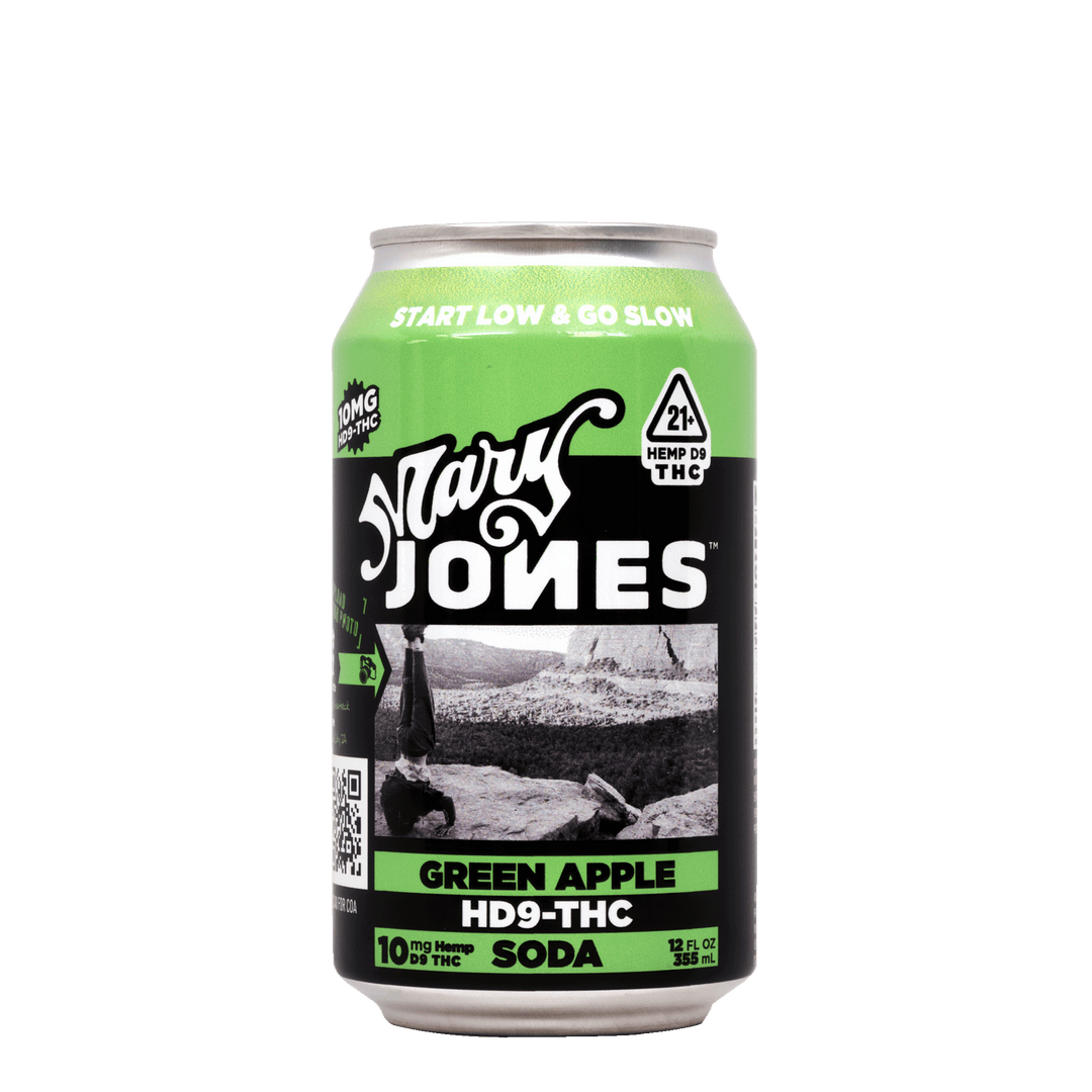 Mary Jones THC Sodas 10mg - Smokeless - Vape THC CBD