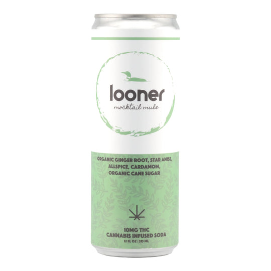 Looner Delta 9 Soda - Mocktail Mule 10mg - Smokeless - Vape THC CBD