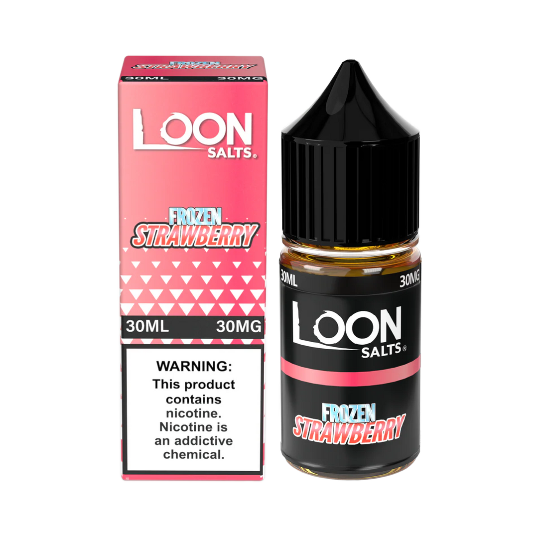 Loon Frozen Strawberry Salts - Smokeless - Vape THC CBD