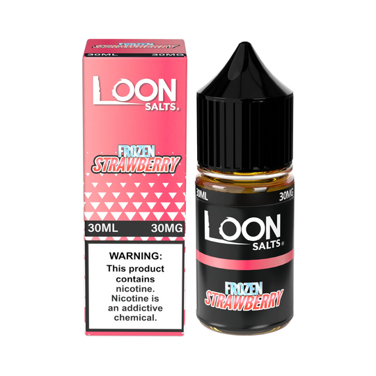 Loon Frozen Strawberry Salts - Smokeless - Vape THC CBD