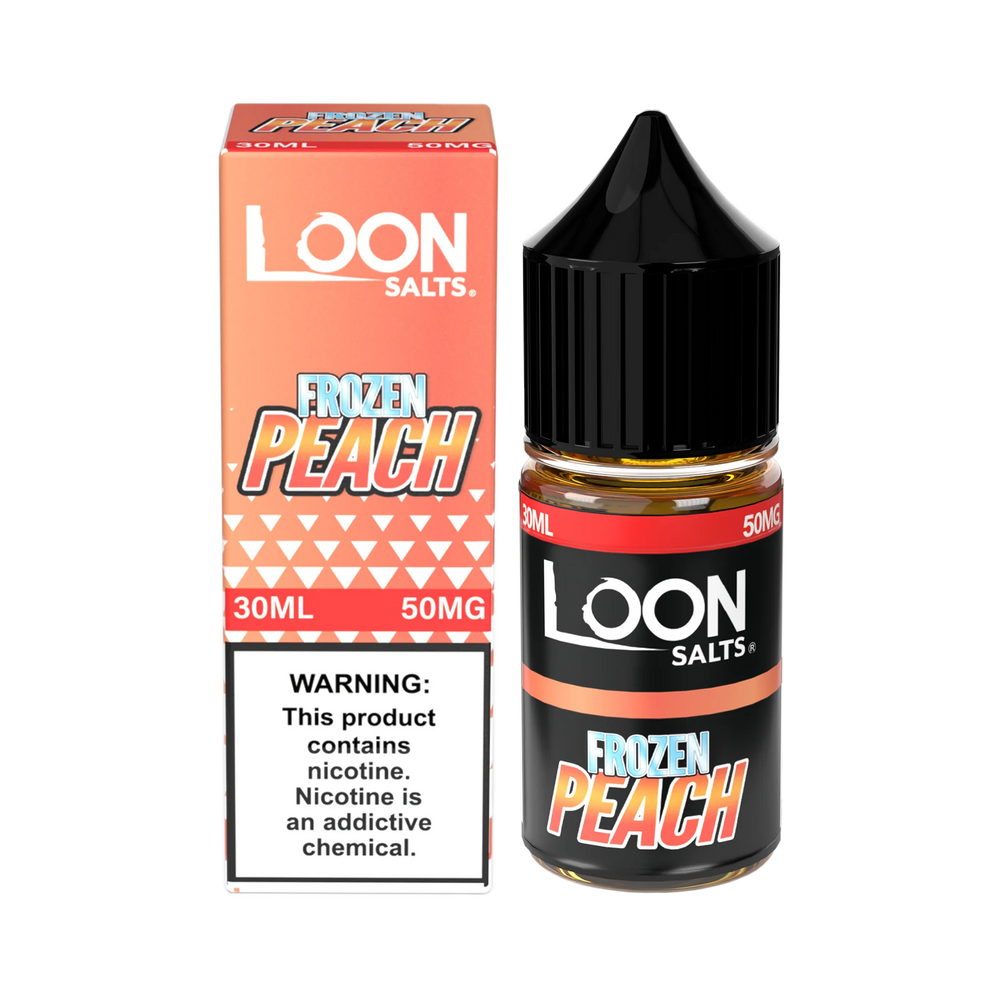 Loon Frozen Peach Salts - Smokeless - Vape THC CBD
