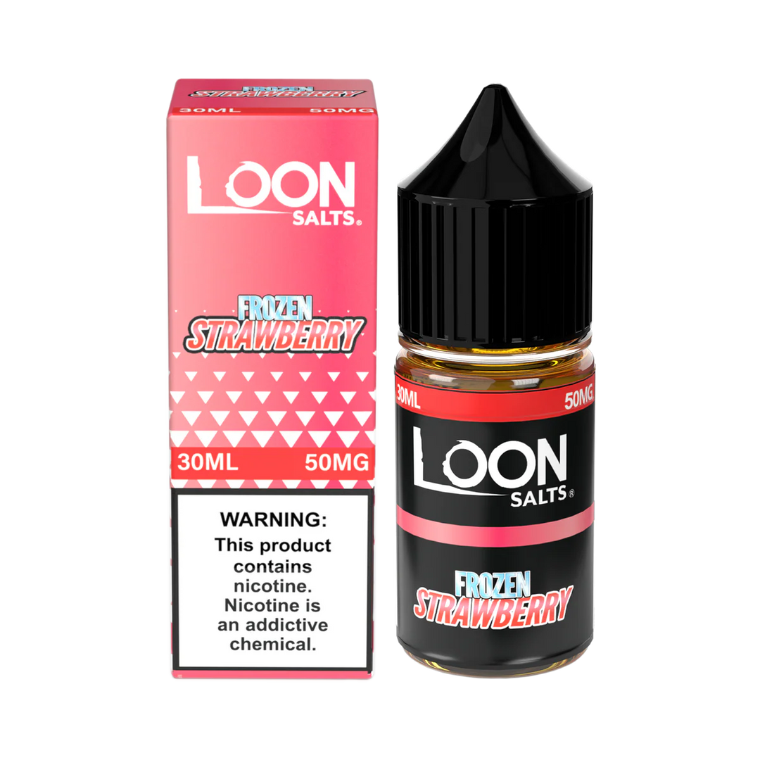 Loon Frozen Strawberry Salts - Smokeless - Vape THC CBD