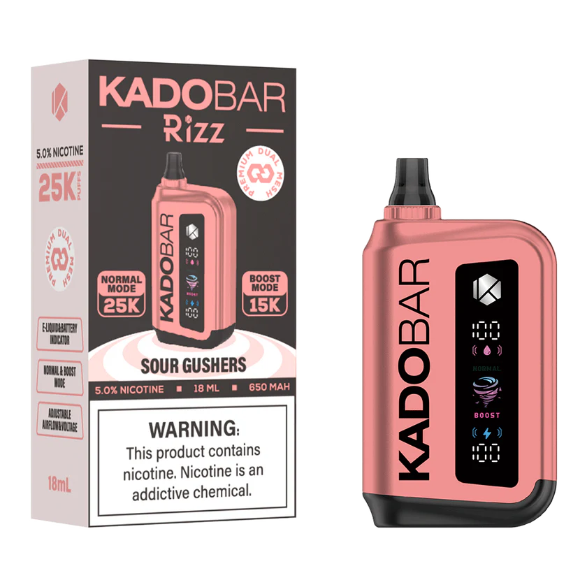 Kado Bar 25K Disposable Vape Smokeless - Vape THC CBD Kado Bar 25K Disposable Vape Smokeless - Vape THC CBD