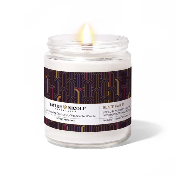 Taylor Nicole Odor Eliminating Candles - Smokeless - Vape THC CBD