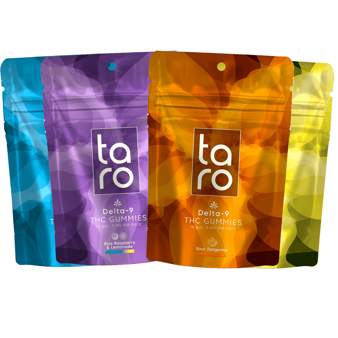 TARO THC Gummies 5mg/50mg Smokeless - Vape THC CBD TARO THC Gummies 5mg/50mg Smokeless - Vape THC CBD