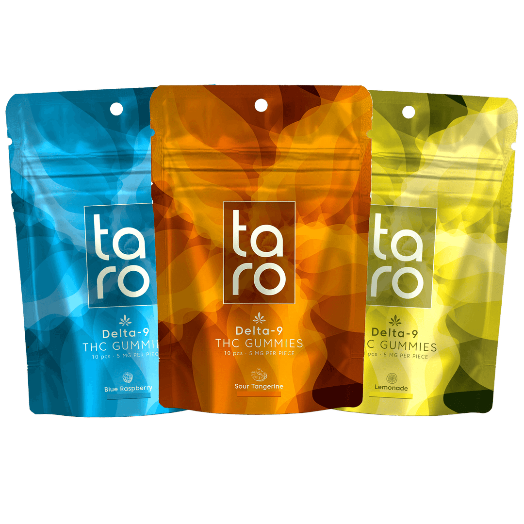 TARO THC Gummies 5mg/50mg Smokeless - Vape THC CBD TARO THC Gummies 5mg/50mg Smokeless - Vape THC CBD