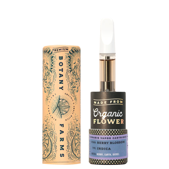 Botany Farms Cartridge - Berry Blossom - Smokeless - Vape and CBD