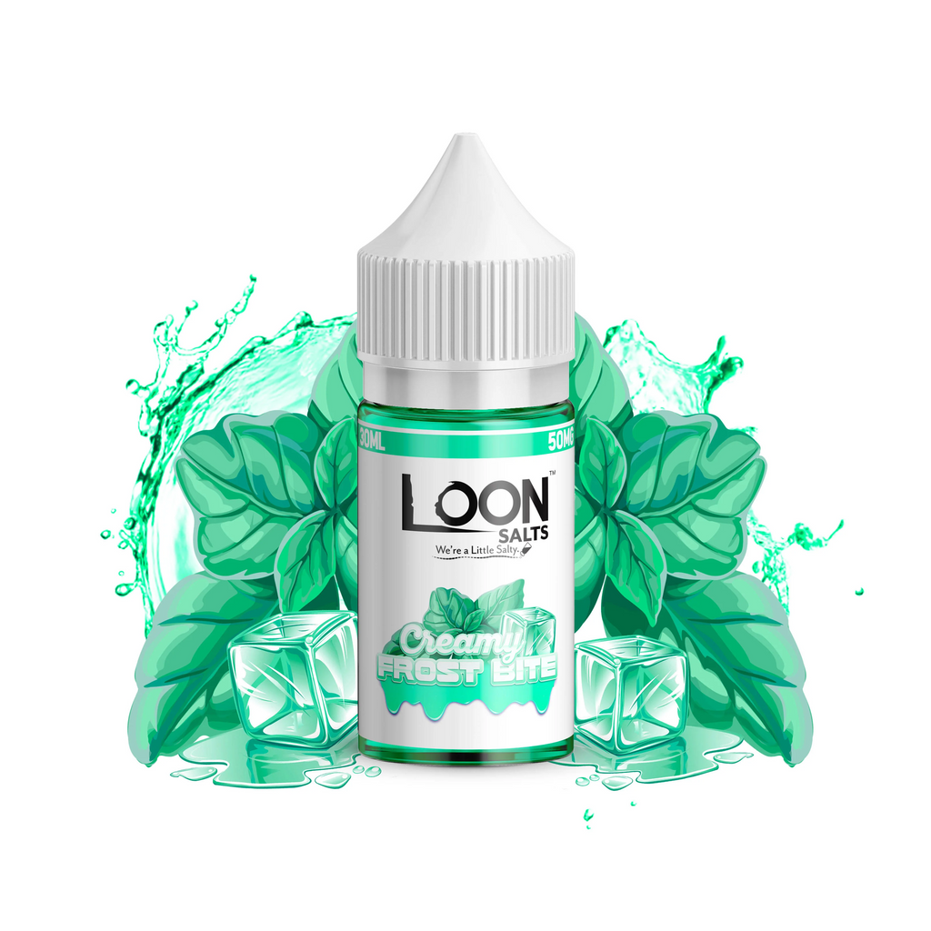 loon creamy tobacco Loon Creamy Frostbite Salts – Smokeless