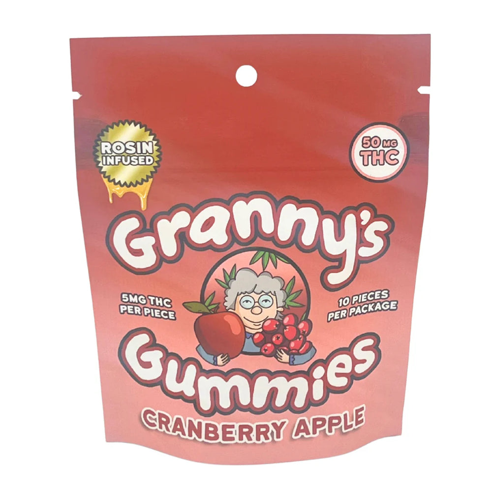 Granny's Rosin-Infused THC Gummies 5mg - Smokeless - Vape THC CBD
