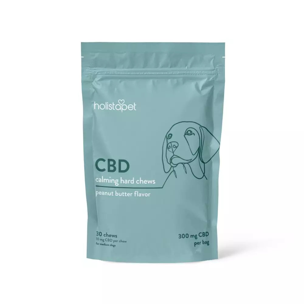 peanut butter flavored vape HolistaPet CBD Dog Treats - Peanut Butter Apple – Smokeless