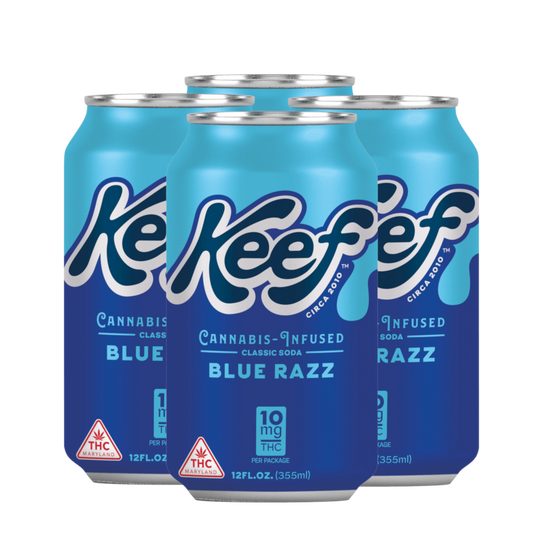 Keef THC Sodas 10mg - Smokeless - Vape THC CBD