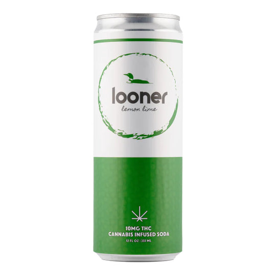 Looner Delta 9 Soda - Lemon Lime 10mg - Smokeless - Vape THC CBD