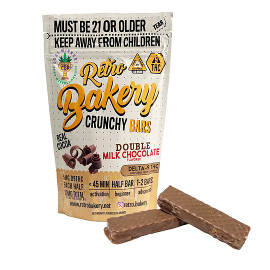 Retro Bakery THC Crunchy Bar 20mg - Smokeless - Vape and CBD