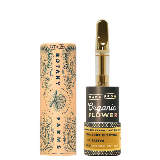Botany Farms Cartridge - Sour Elektra HHC - Smokeless - Vape and CBD
