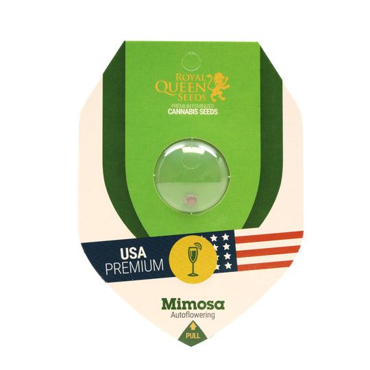 Royal Queen USA Premium Feminized Autoflower Seeds - Mimosa - Sativa Hybrid - Smokeless - Vape and CBD