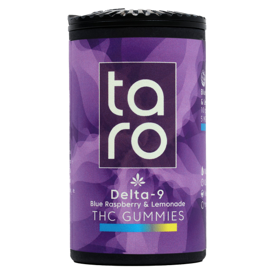 TARO Nano THC Gummies - Blue Raspberry Lemonade 5mg/50mg