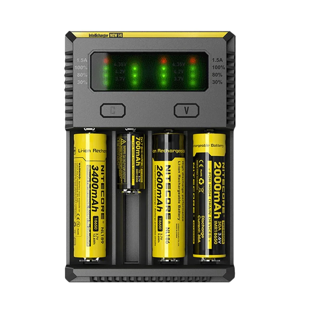 Nitecore i4 Charger - Smokeless - Vape and CBD