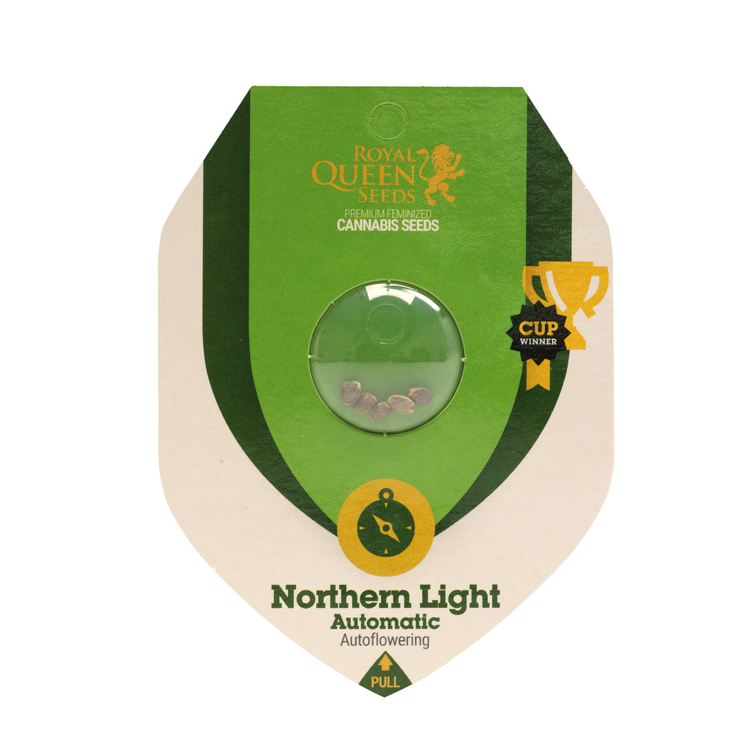 Royal Queen Feminized Autoflower Seeds - Northern Lights Auto - Indica - Smokeless - Vape and CBD
