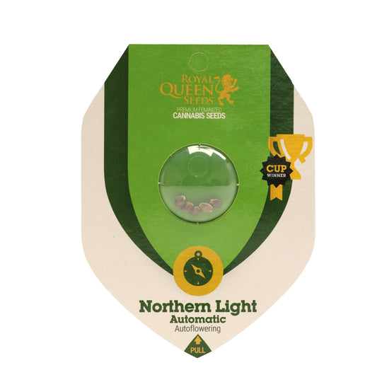 Royal Queen Feminized Autoflower Seeds - Northern Lights Auto - Indica - Smokeless - Vape and CBD
